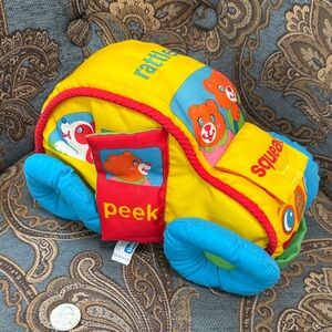 Playskool Colorful Plush Toy Car for Kids